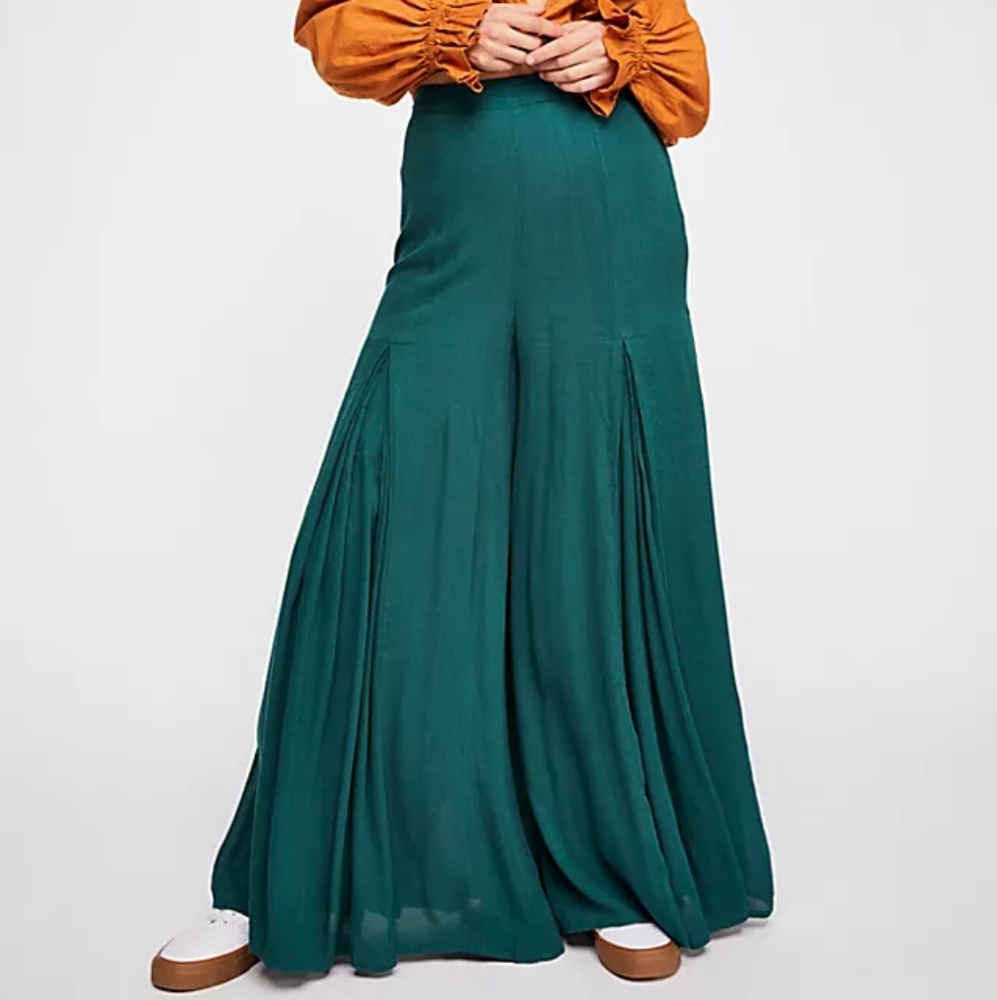 Free People Parisian Wide-Leg Trousers, S